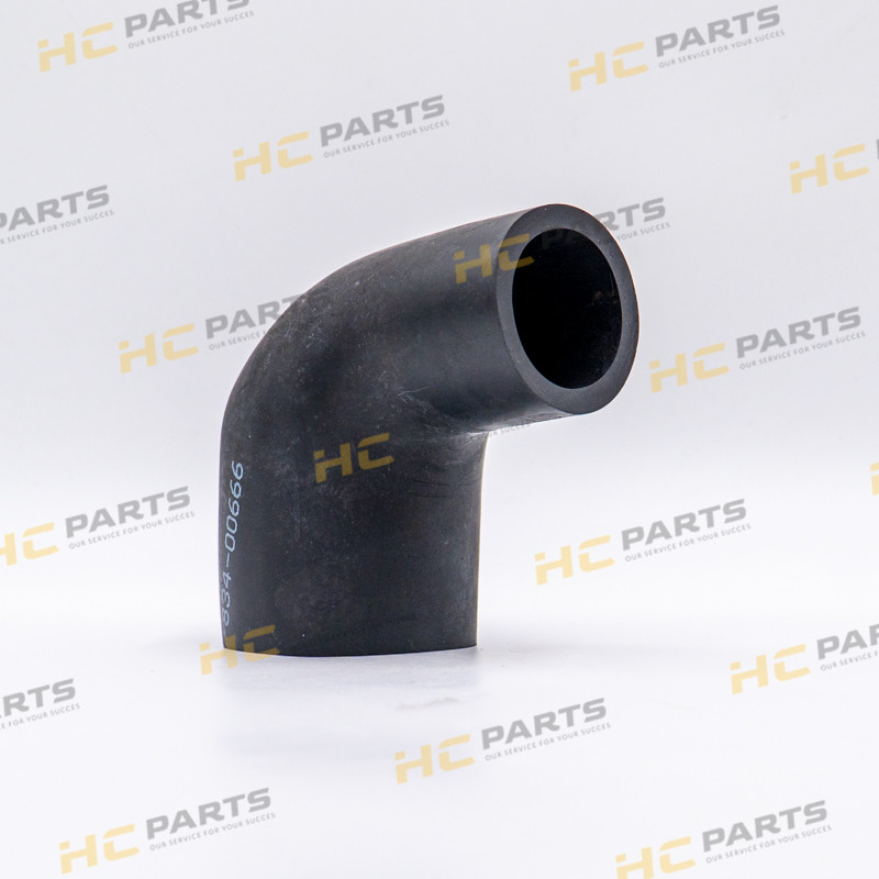 Шланг JCB, колено для радиатора, нижний — AZERI PARTS