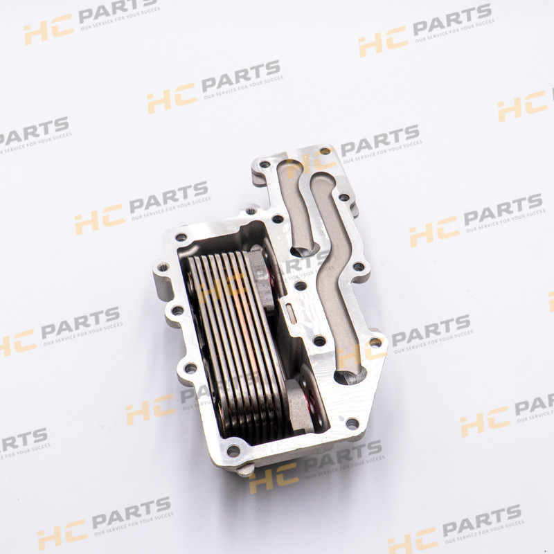 Масляный радиатор двигателя JCB Perkins RE — 3CX 4CX AZERI PARTS