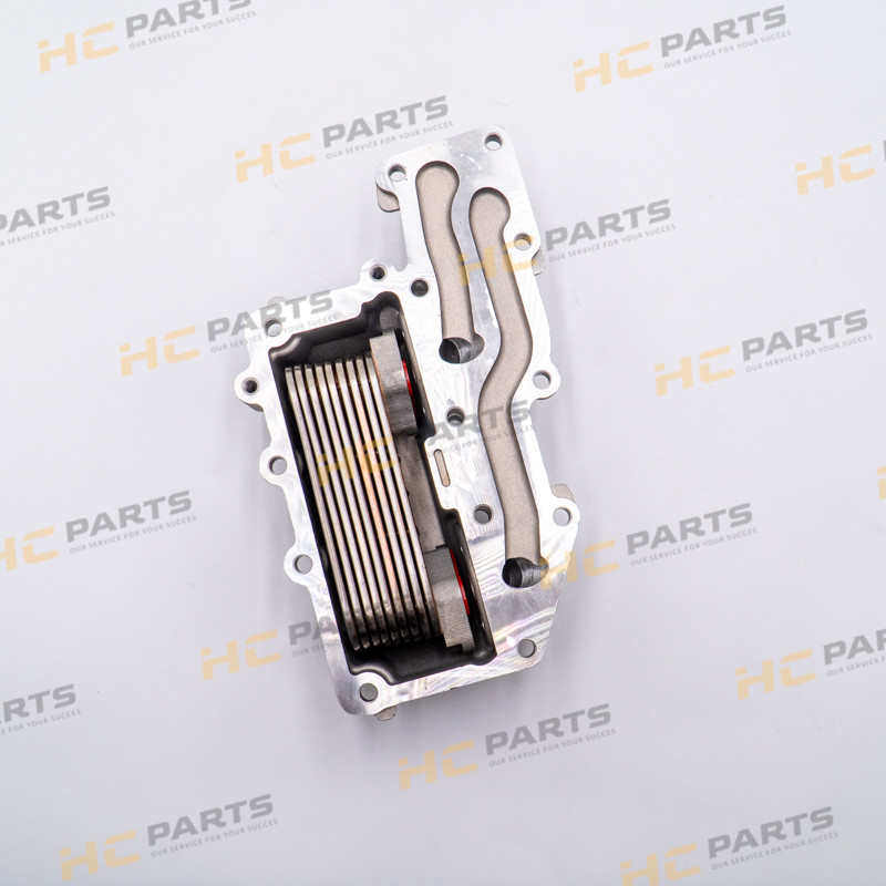 Масляный радиатор двигателя JCB Perkins RE — 3CX 4CX AZERI PARTS