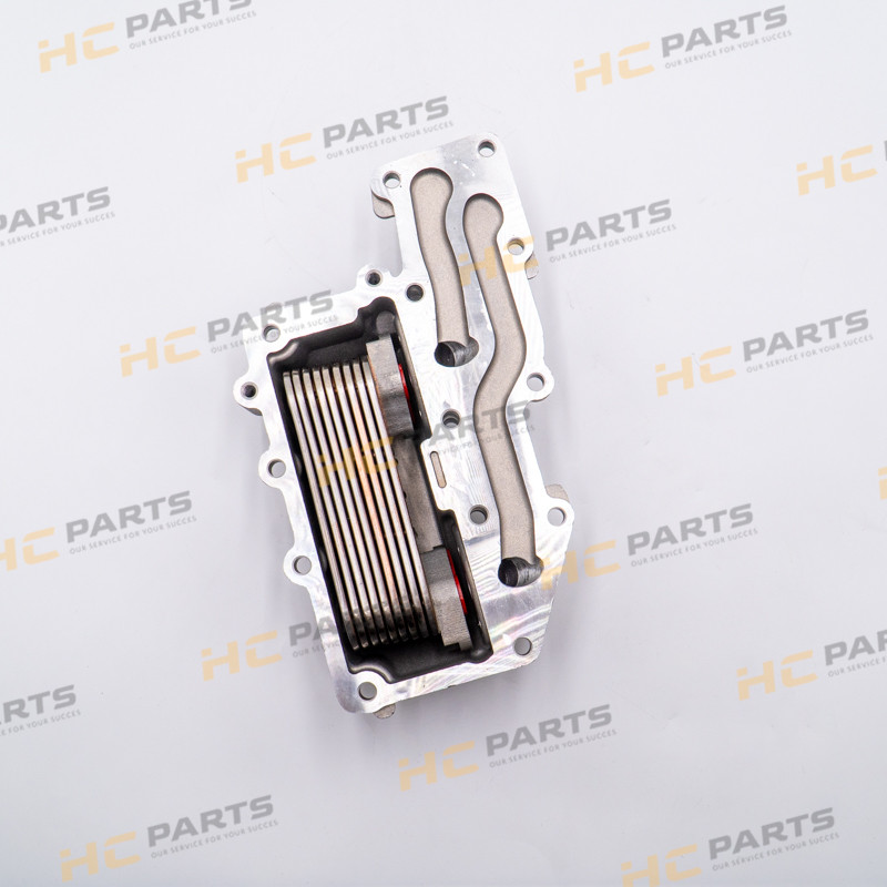 Масляный радиатор двигателя JCB Perkins RE — 3CX 4CX AZERI PARTS