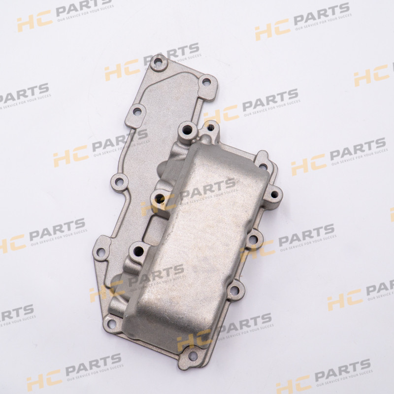 Масляный радиатор двигателя JCB Perkins RE — 3CX 4CX AZERI PARTS