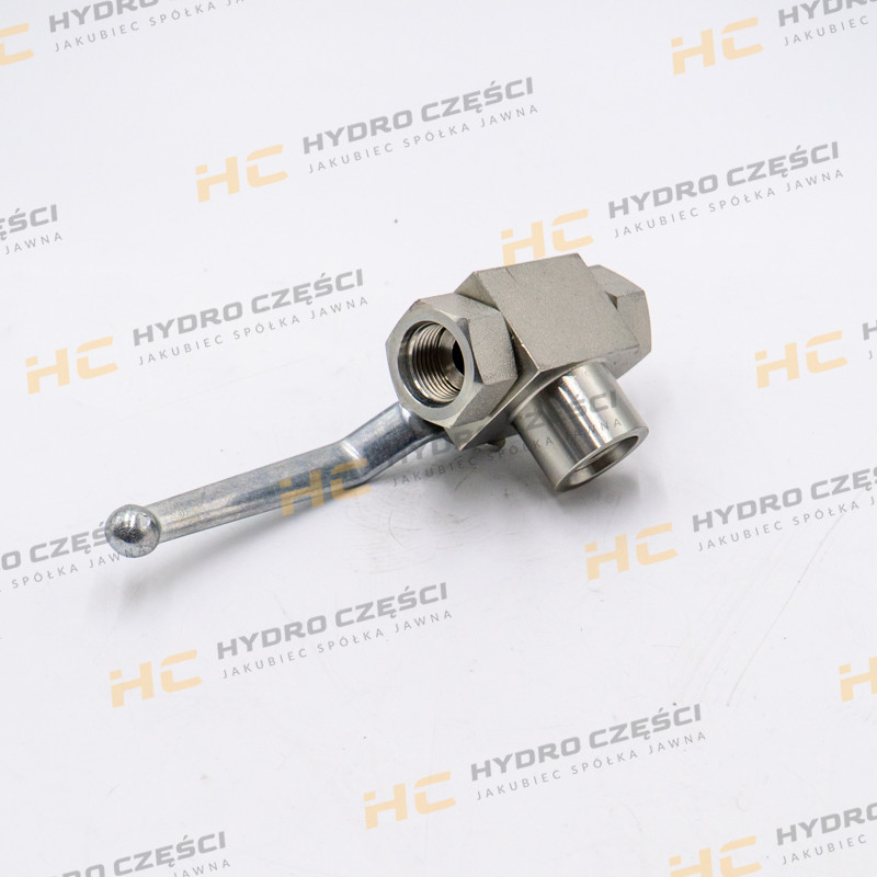 Шаровой кран JCB с 3 портами 1/2 BSP-AZERI PARTS