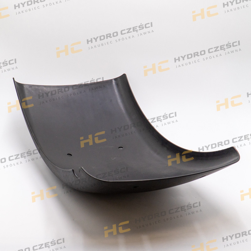 Переднее правое крыло JCB шириной 343 мм — AZERI PARTS