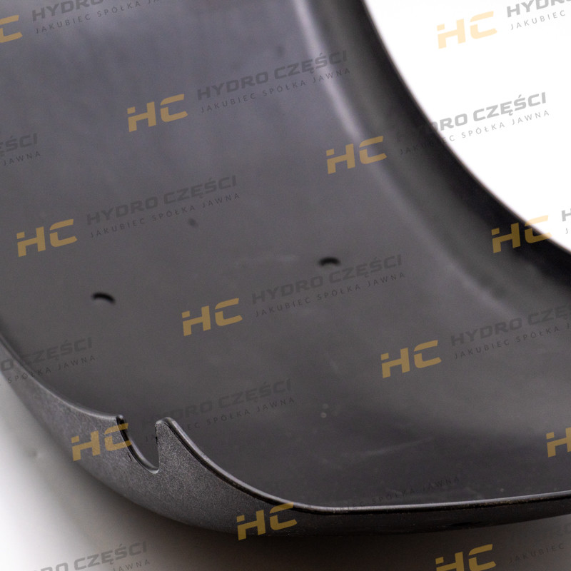 Переднее правое крыло JCB шириной 343 мм — AZERI PARTS