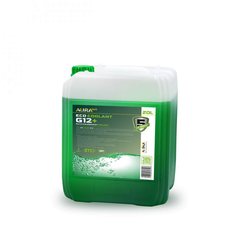 Антифриз AURA Antifrezz ECO G12 + GREEN, 20 л