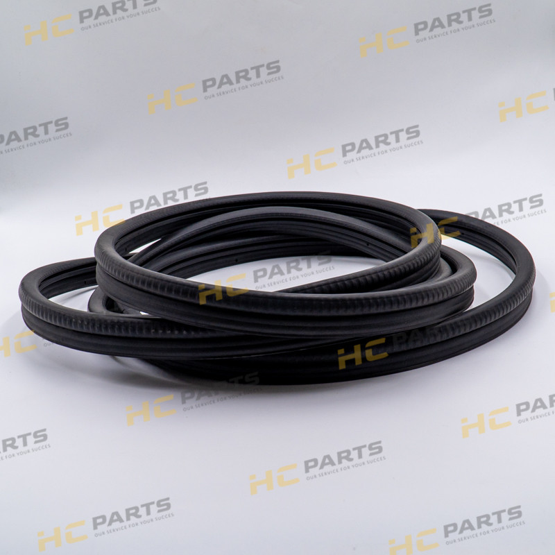 Уплотнитель бокового стекла JCB, левый, P21, 3CX, 4CX, AZERI PARTS